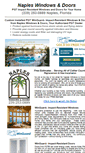 Mobile Screenshot of napleswindowsdoors.com
